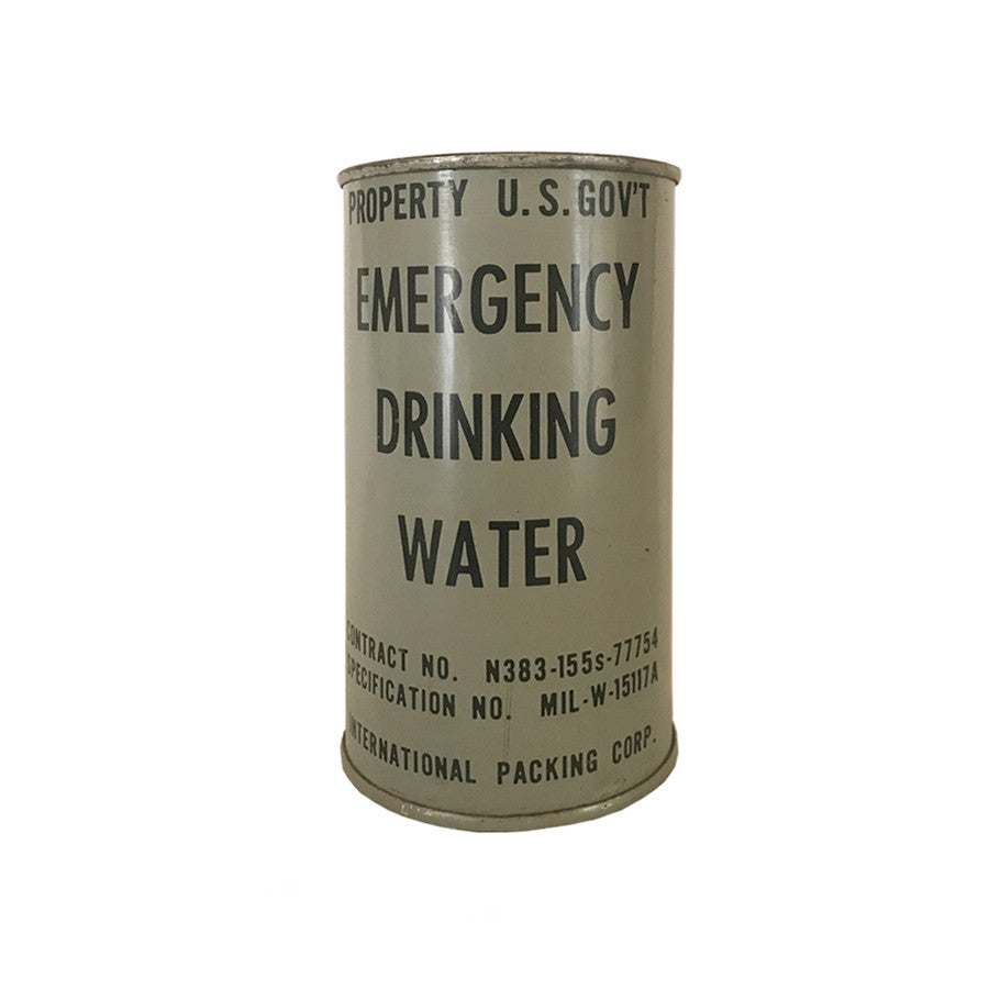 U.S. Government Emergency Drinking Water